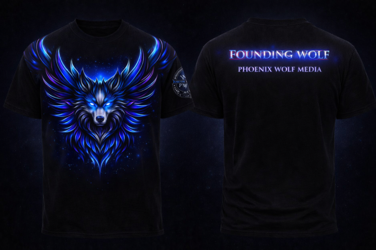 founder wolf limited edition shirt design