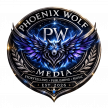 wolf logo neon